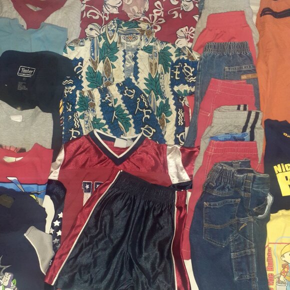 HUGE 28 PC lot of kids clothes outfits DISNEY STORE~BOB THE BUILDER-Boys size 4T - Picture 3 of 5